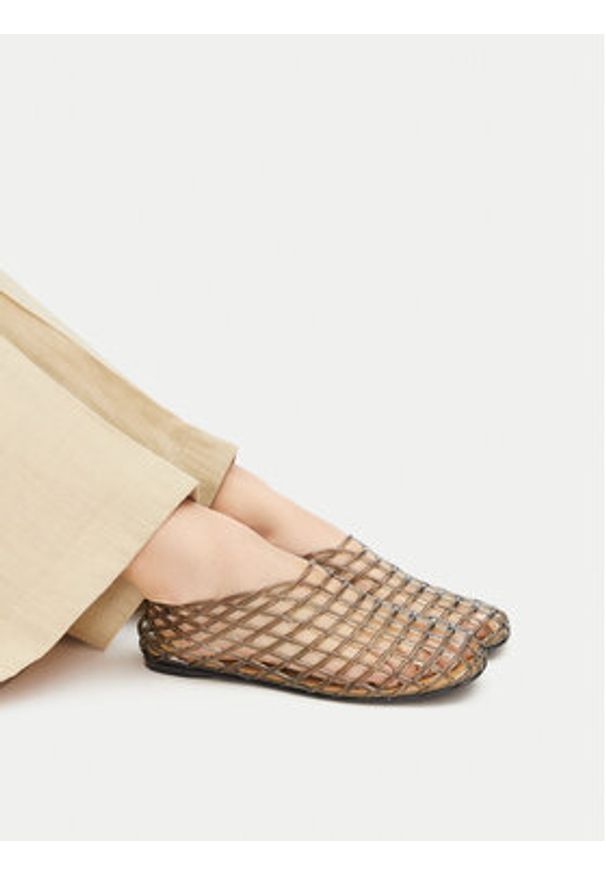 Jenny - JENNY Baleriny CT0613-80 Czarny. Kolor: czarny. Materiał: syntetyk