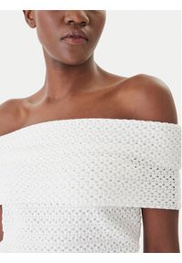 MICHAEL Michael Kors Bluzka MS651ZVKS1 Biały Regular Fit. Kolor: biały. Materiał: syntetyk #3