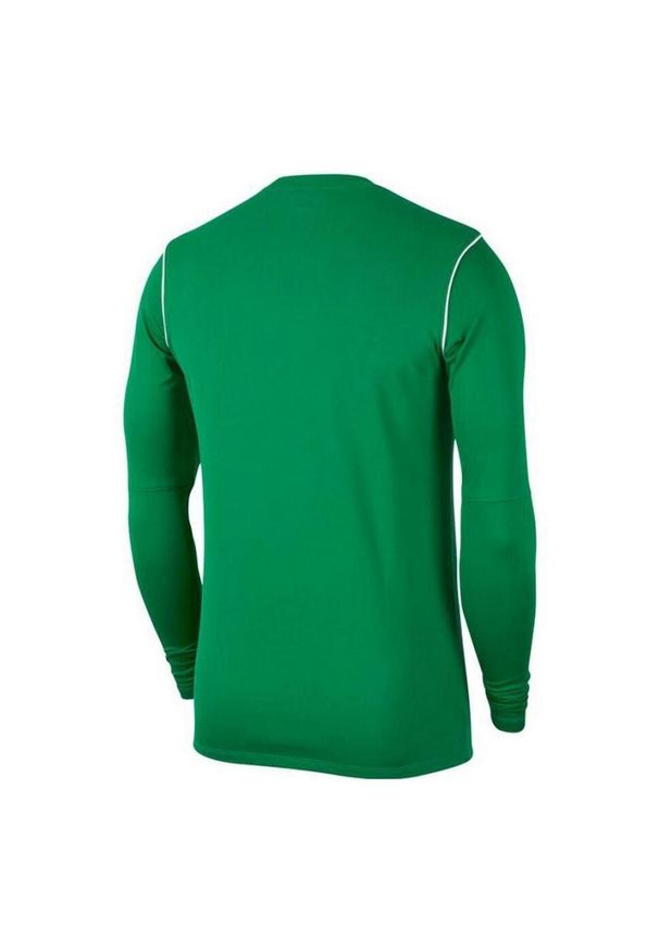 Nike - Męska Bluza Park 20 Z Okrągłym Dekoltem. Kolor: zielony