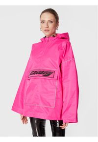 ROTATE Kurtka anorak Water Repellent RT2093 Różowy Oversize. Kolor: różowy. Materiał: syntetyk