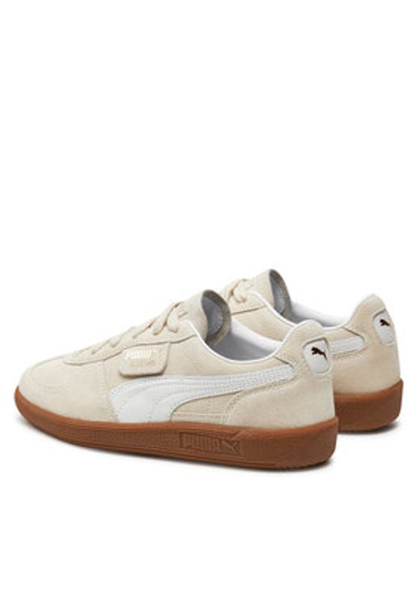 Puma Sneakersy Palermo 396463-11 Beżowy. Kolor: beżowy. Materiał: zamsz, skóra