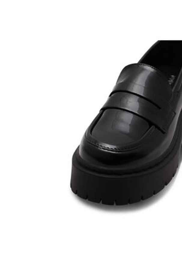 DeeZee Loafersy H13123D-3 Czarny. Kolor: czarny. Materiał: syntetyk