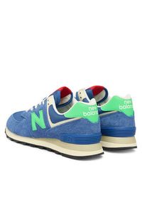 New Balance Sneakersy U574BSC W Niebieski. Kolor: niebieski. Materiał: zamsz, skóra. Model: New Balance 574 #5