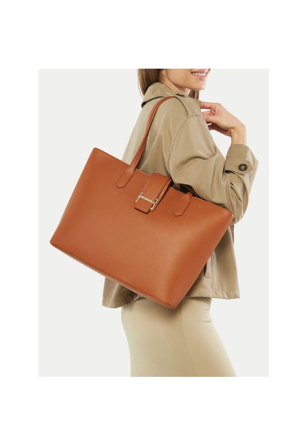 Gino Rossi - Torebka GINO ROSSI. Kolor: brązowy