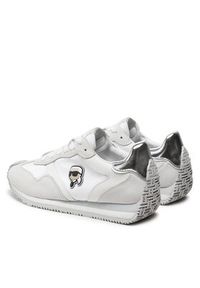 Karl Lagerfeld - KARL LAGERFELD Sneakersy KL63930N Biały. Kolor: biały. Materiał: materiał #2
