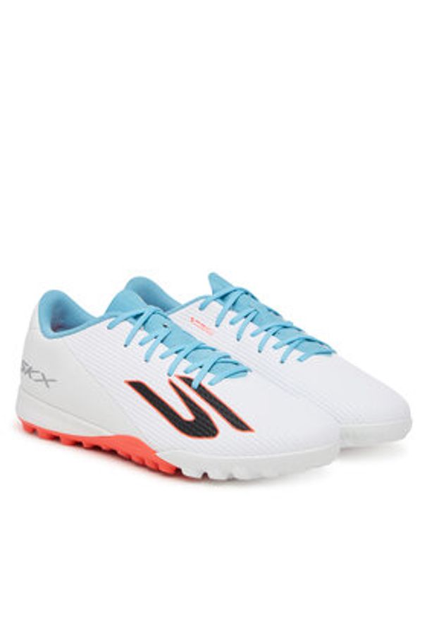 skechers - Skechers Buty do piłki nożnej Gold Tf 252124 WTQP Biały. Kolor: biały. Materiał: skóra