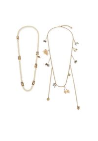 Zestaw naszyjników Weekend Max Mara. Materiał: złote. Kolor: złoty #1