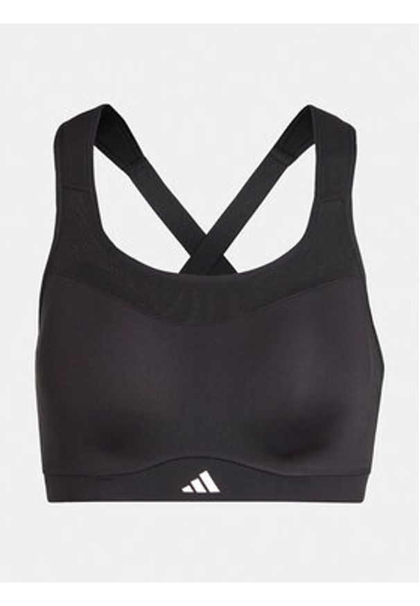 Adidas - adidas Biustonosz sportowy TLRD Impact IQ3384 Czarny. Kolor: czarny. Materiał: syntetyk