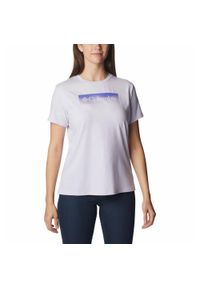 columbia - Koszulka Damska Columbia Sun Trek SS Graphic T-Shirt. Kolor: biały #1