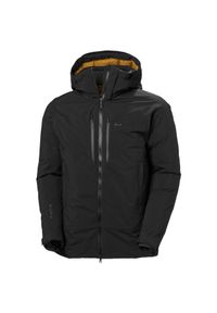 Kurtka narciarska z kapturem Helly Hansen Kvitfjell Infinity Down. Typ kołnierza: kaptur. Kolor: czarny. Sezon: zima. Sport: narciarstwo #1