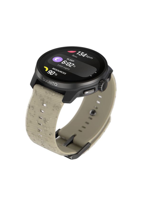SUUNTO - Suunto Race S Gravel Gray. Rodzaj zegarka: cyfrowe. Materiał: koronka. Styl: casual, elegancki, sportowy