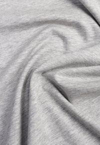 Born2be - Jasnoszara Koszulka T-shirt z Bawełny z Dekoltem w Serek Rionisse. Okazja: do domu, do pracy. Typ kołnierza: dekolt w serek. Kolor: szary. Materiał: bawełna. Styl: elegancki, klasyczny #3