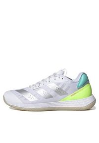 Adidas - adidas Buty adizero Fastcourt 1.5 Handball Shoes HP3359 Biały. Kolor: biały. Materiał: materiał. Sport: piłka ręczna #6