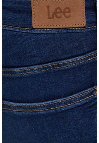Lee jeansy ELLY DARK DAISY damskie medium waist. Kolor: niebieski #2