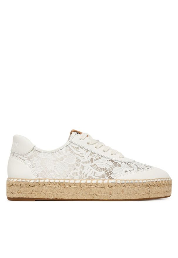 Lauren Ralph Lauren - LAUREN RALPH LAUREN Espadryle 802P10496001 Biały. Kolor: biały. Materiał: materiał