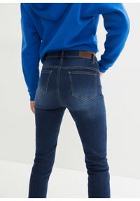 bonprix - "Dżinsy ""ultra-soft"" Slim Fit, dł. 7/8". Kolor: niebieski #2