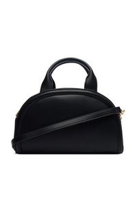 Calvin Klein Torebka Bold Ck Dome Crossbody LV04F3895G Czarny. Kolor: czarny. Materiał: skórzane #3