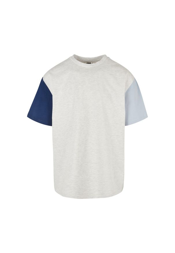 Koszulka Urban Classics Organic Oversized Colorblock. Kolor: szary