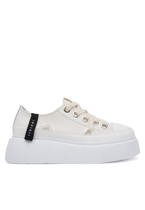 Inuikii Trampki Matilda Canvas Low 30102-025 Biały. Kolor: biały. Materiał: materiał