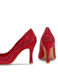 Eva Minge Szpilki ANGELA-V1518-03 Czerwony. Kolor: czerwony. Materiał: materiał. Obcas: na szpilce #9