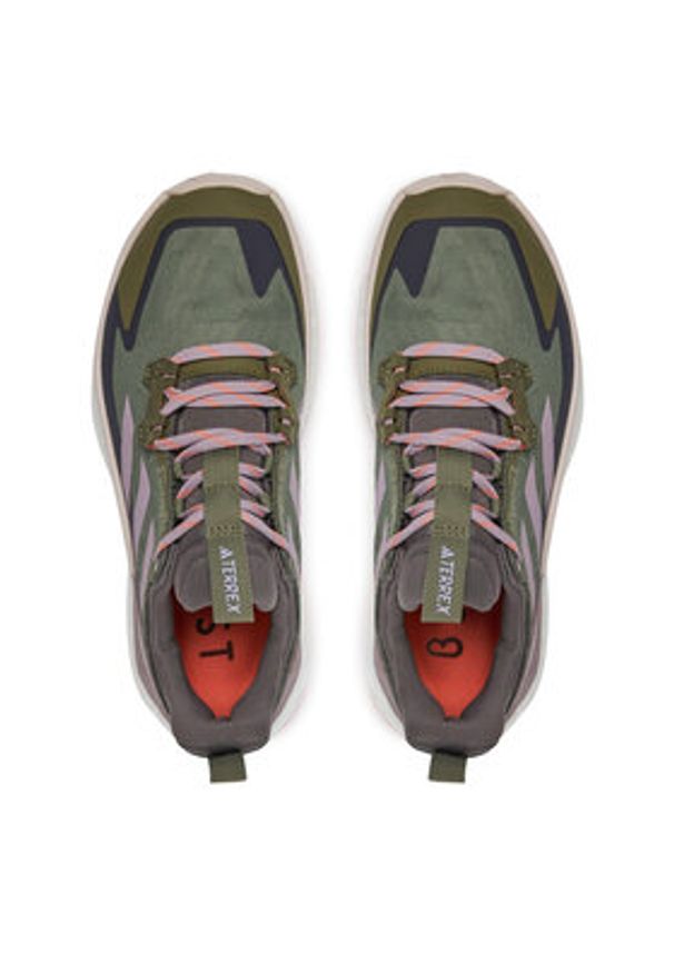 Adidas - adidas Sneakersy Terrex Free Hiker 2.0 Low IG8892 Zielony. Kolor: zielony. Materiał: mesh, materiał. Model: Adidas Terrex