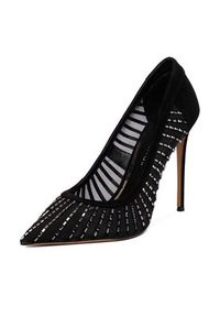 Eva Minge Szpilki EO-MOLLY-LT1643-15 Czarny. Kolor: czarny. Materiał: materiał. Obcas: na szpilce #5