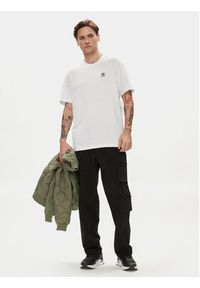 Adidas - adidas T-Shirt Trefoil Essentials IR9691 Biały Regular Fit. Kolor: biały. Materiał: bawełna #6