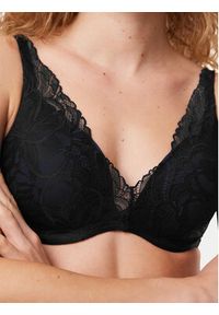 Triumph Biustonosz z fiszbiną Illusion 10219710 Czarny. Kolor: czarny. Materiał: syntetyk #2