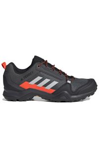 Adidas - Buty adidas Terrex AX3 Hiking Shoes FX4577 - grafitowe. Kolor: szary. Materiał: materiał, syntetyk, guma. Szerokość cholewki: normalna. Model: Adidas Terrex