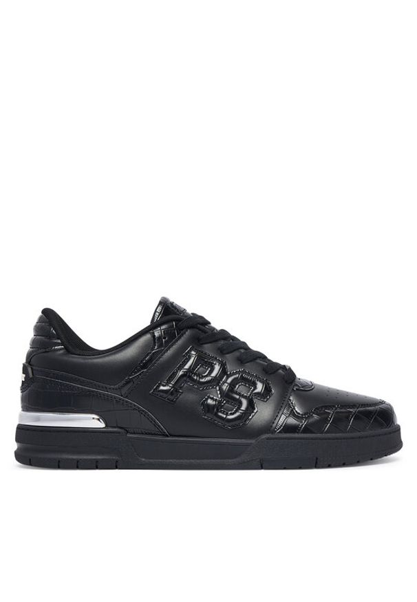 Plein Sport Sneakersy SAFS USC0934 SLE004N Czarny. Kolor: czarny. Materiał: materiał