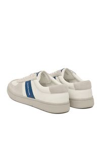 Guess Jeans Sneakersy EO-ORTEGO-01 126AM Biały. Kolor: szary. Materiał: skóra #6