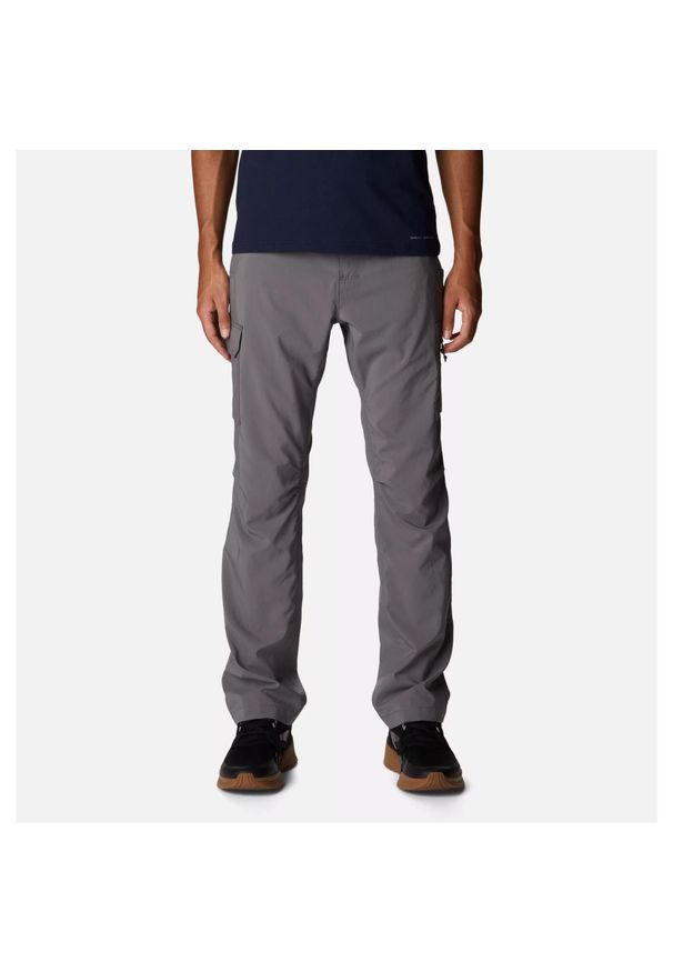 columbia - Spodnie turystyczne męskie Columbia Silver Ridge Utility Pant. Kolor: szary