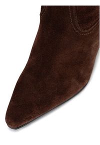 Gino Rossi Kowbojki LIZA-116140 Brązowy. Kolor: brązowy. Materiał: skóra, zamsz #6