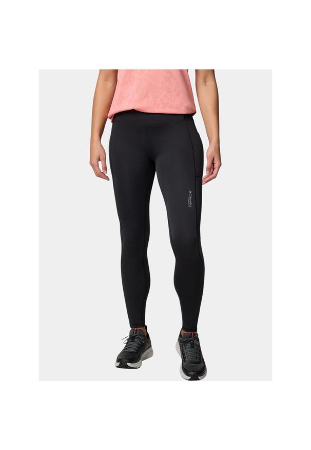 columbia - Legginsy Damskie Columbia Summit Valley. Kolor: czarny. Materiał: materiał. Sport: bieganie