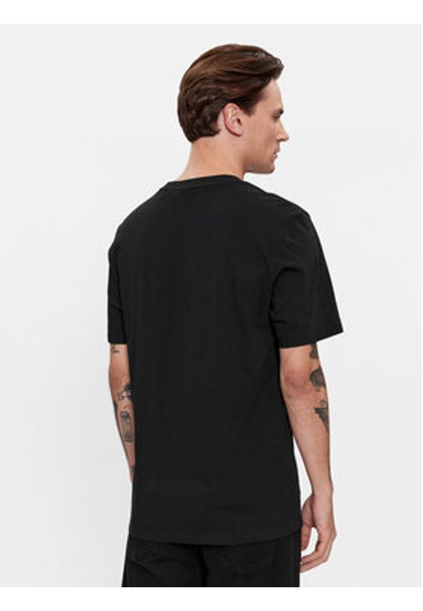 Hugo T-Shirt Danda 50504542 Czarny Regular Fit. Kolor: czarny. Materiał: bawełna