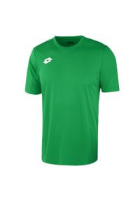 Koszulka piłkarska dla dzieci LOTTO JR DELTA PL. Kolor: zielony. Sport: piłka nożna #1