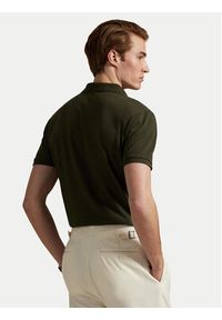 Polo Ralph Lauren Polo 710680784197 Zielony Custom Slim Fit. Typ kołnierza: polo. Kolor: zielony. Materiał: bawełna #3