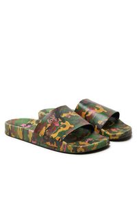 OFF-WHITE - Off-White Klapki OMIC001S22MAT0065700 Zielony. Kolor: zielony. Materiał: skóra #6