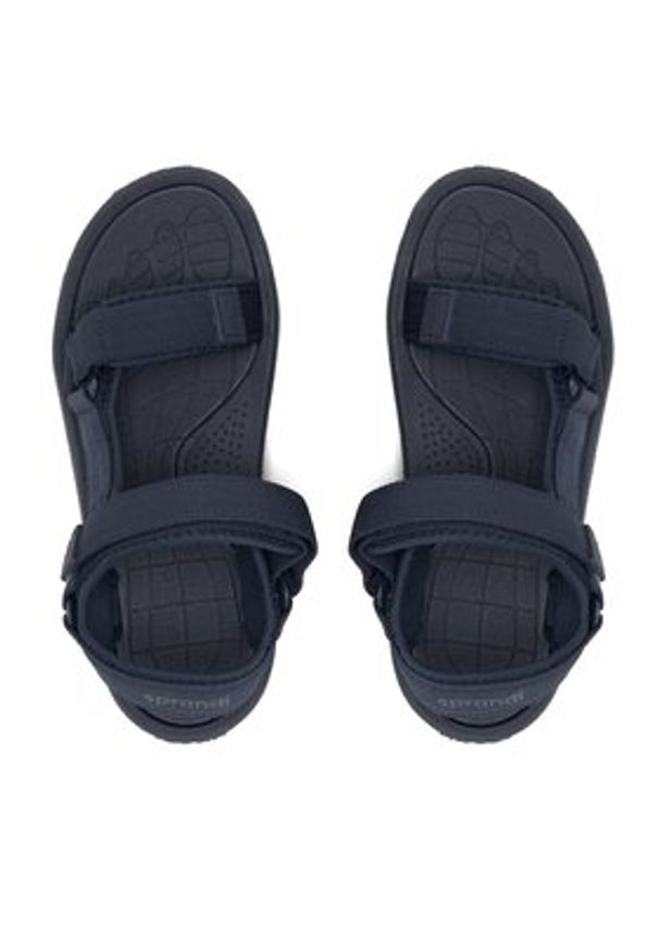 Sprandi Sandały BP40-MB520 Granatowy. Kolor: niebieski. Materiał: materiał