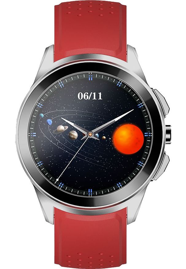 WATCHMARK - Smartwatch Watchmark WLT10 Czerwony. Rodzaj zegarka: smartwatch. Kolor: czerwony