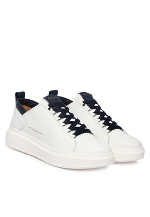 Alexander Smith Sneakersy Wembley Deconstructed ASBDWEM Biały. Kolor: biały. Materiał: skóra