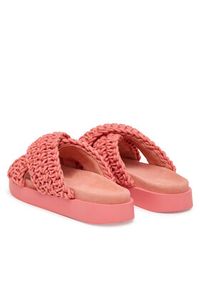 Inuikii Klapki Woven 1004.003.0062 Różowy. Kolor: różowy. Materiał: materiał #5