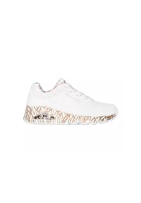 skechers - Femme UNO LOVING LOVE WTRG Blanc Blanc Skechers. Kolor: biały