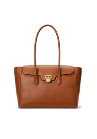 Lauren Ralph Lauren - Torebka LAUREN RALPH LAUREN. Kolor: brązowy