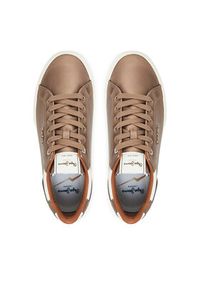 Pepe Jeans Sneakersy Kenton Glam W PLS300005 Złoty. Kolor: złoty. Materiał: skóra #3