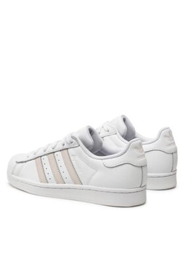 Adidas - adidas Sneakersy Superstar W IE3001 Biały. Kolor: biały. Materiał: skóra. Model: Adidas Superstar