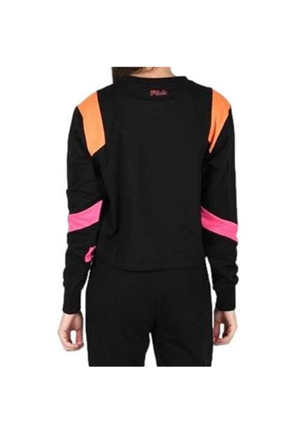 Bluza sportowa damska Fila Pita Cropped Crew W. Kolor: czarny