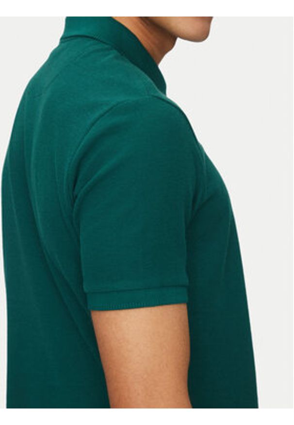 U.S. Polo Assn. Polo MUP3335 Zielony Regular Fit. Typ kołnierza: polo. Kolor: zielony. Materiał: materiał, bawełna