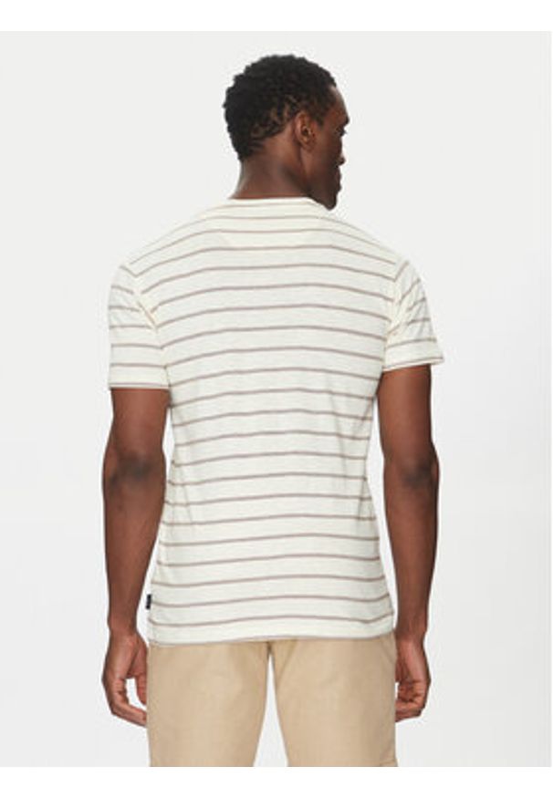 INDICODE T-Shirt Inrima 41-168 Écru Regular Fit. Materiał: bawełna