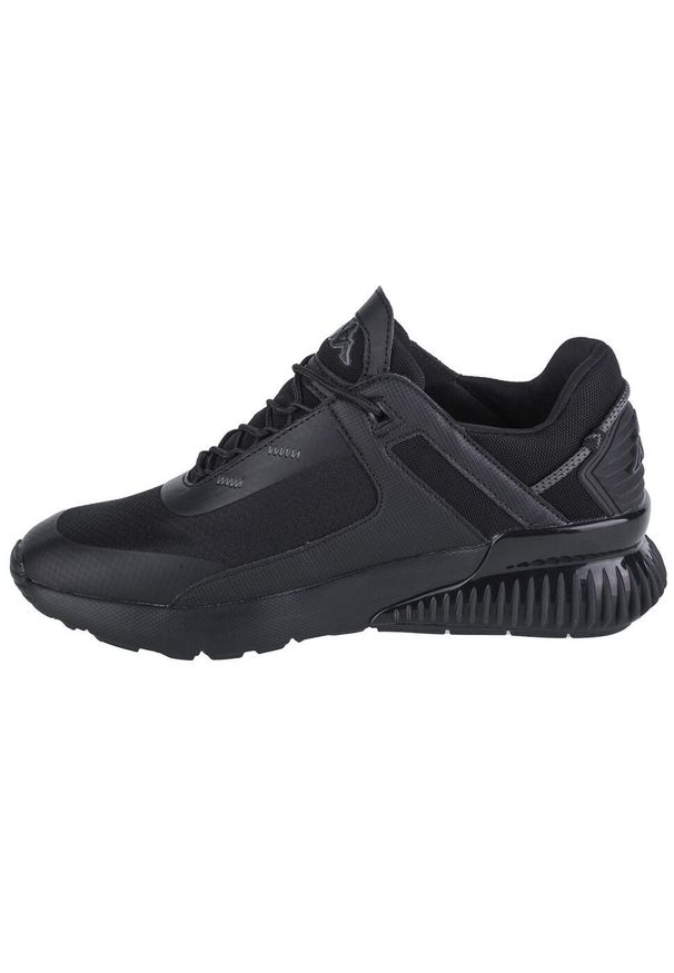 Buty sportowe Sneakersy męskie, Kappa Actor. Zapięcie: sznurówki. Kolor: wielokolorowy, czarny. Materiał: materiał, syntetyk, tkanina. Szerokość cholewki: normalna. Sport: turystyka piesza